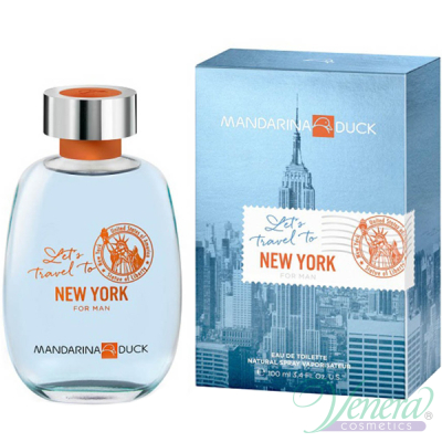 Mandarina Duck Let's Travel To New York EDT 100ml for Men Men`s Fragrances